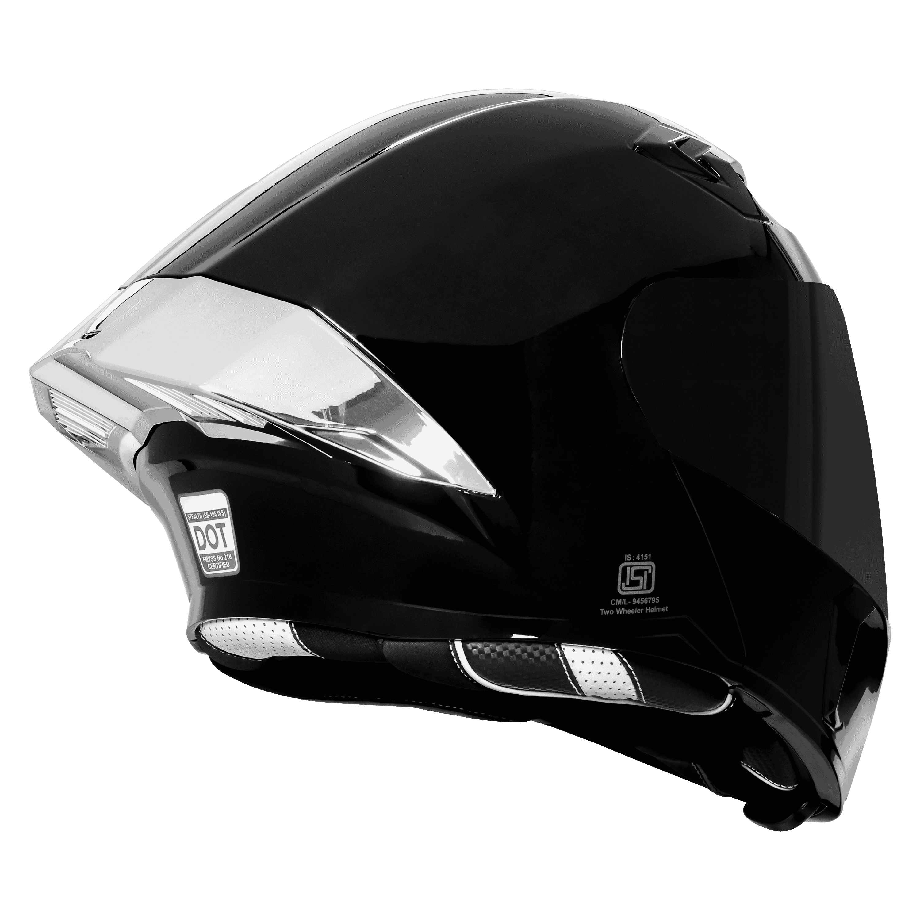 SB-106 ISS CHROME SPECIAL EDITION GLOSSY BLACK